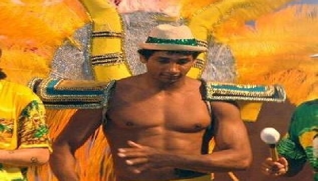 רקדן ברזילאי בקרנבל ברזילאי